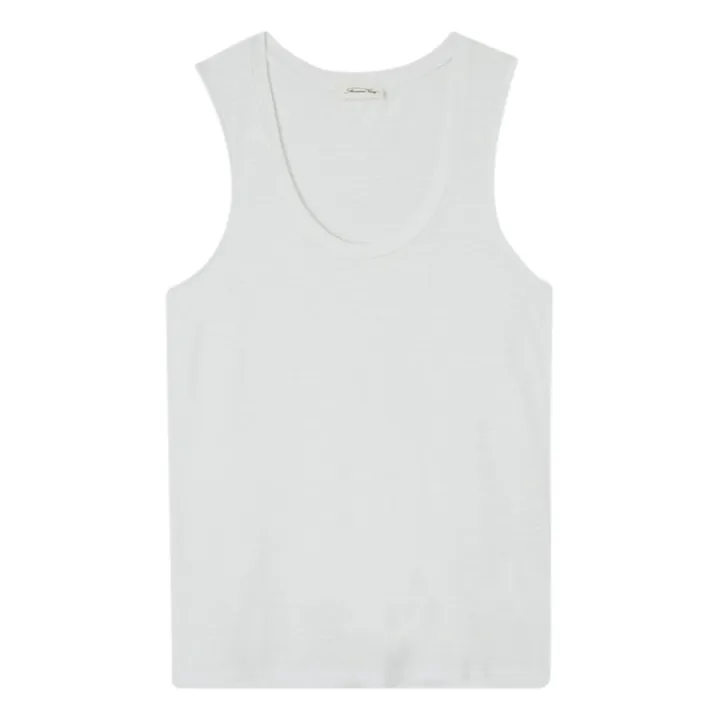 American Vintage Débardeur Col U Jacksonville | Blanc