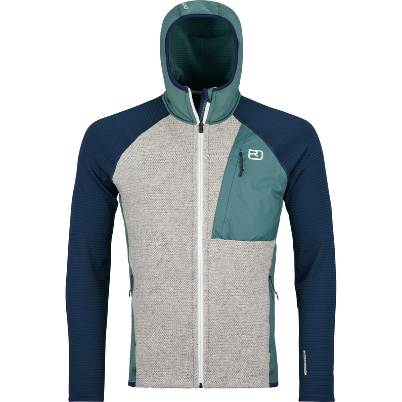 Ortovox Herren Fleece GP Classic Knit Hoodie Jacke