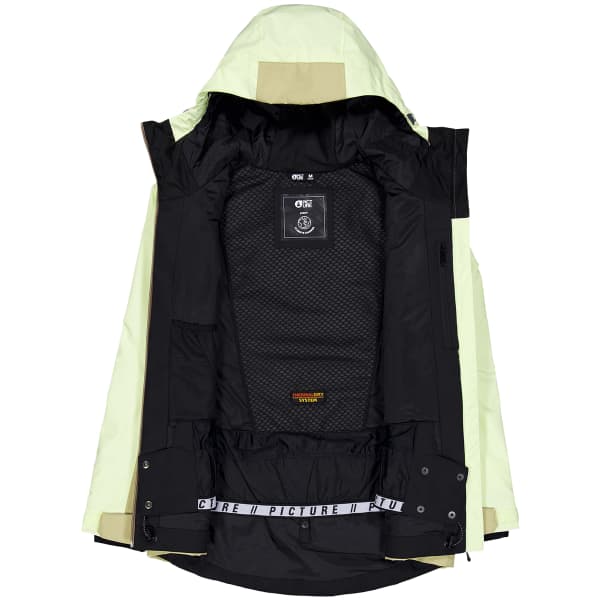 Veste de ski PICTURE SEEN JKT W LIME CREAM HEMP ROEBUCK