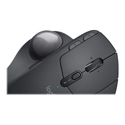 Logitech MX Ergo - souris sans fil ergonomique avec trackball pour droitier - noir