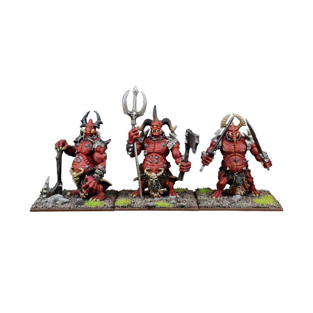 Kings of War - Forces des Abysses - Régiment de Molochs