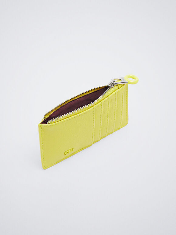 Porta-cartões básico - Amarelo