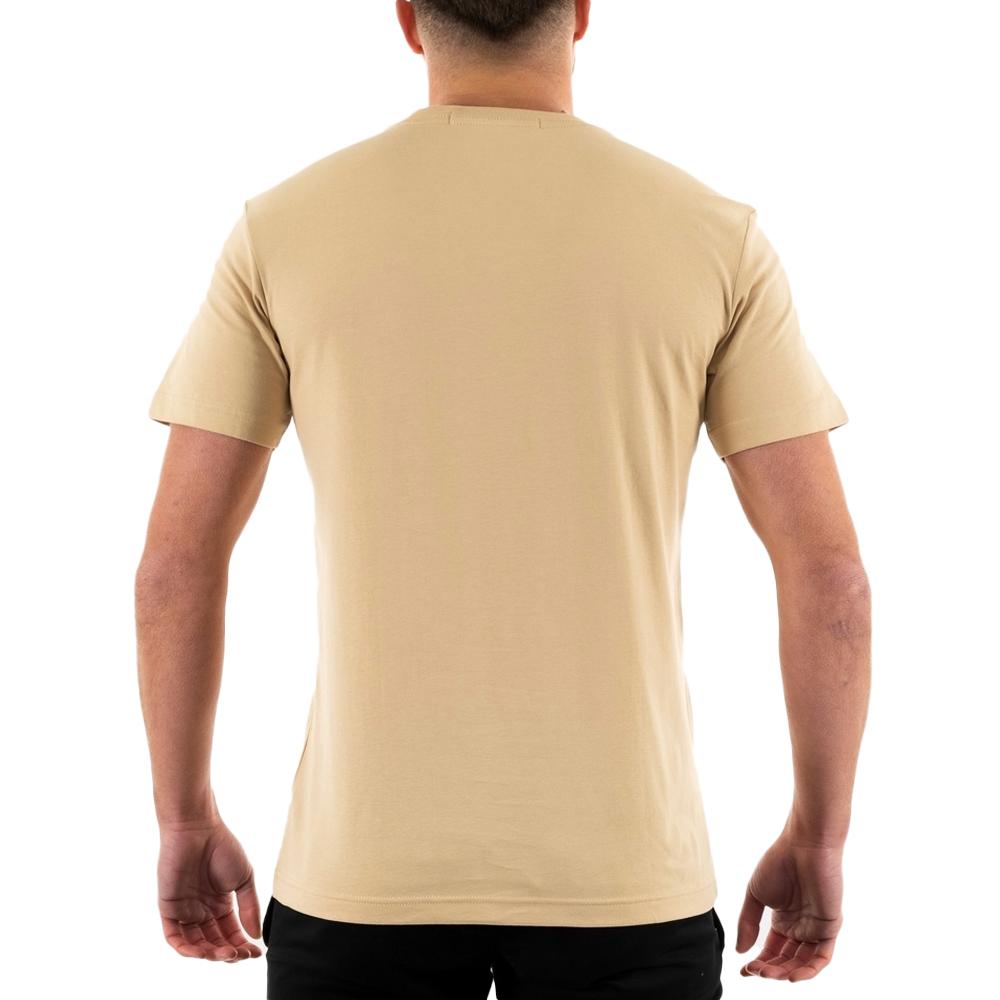 Calvin Klein Jeans T-shirt Beige Homme Calvin Klein Jeans Embro Badge