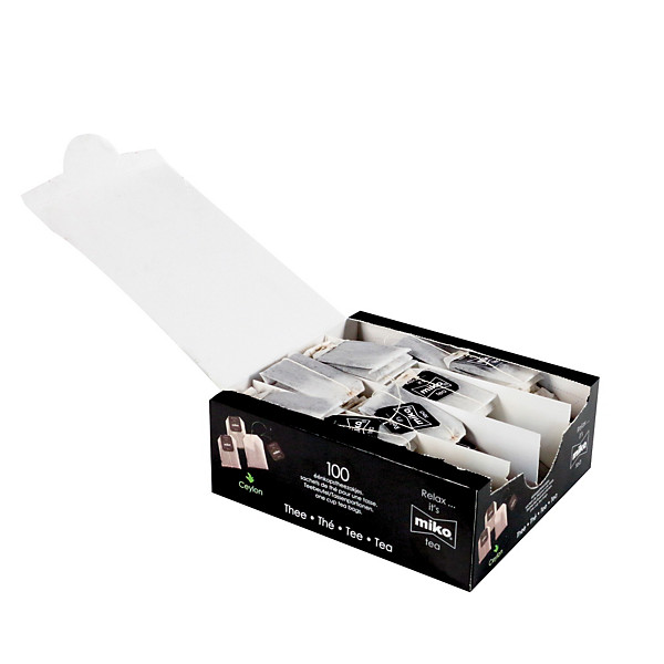 Thé Miko Ceylon, boîte de 100 sachets