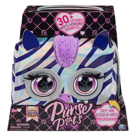 Spin Master Purse Pets - Metallic Magic Zebra