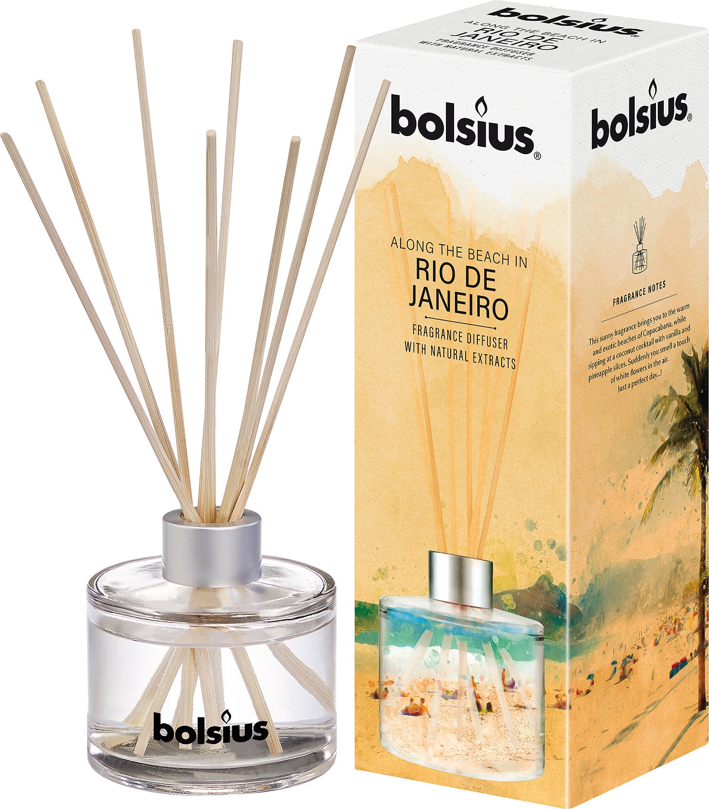 Bolsius geurstokjes Around the World Rio de Janeiro 100 ml