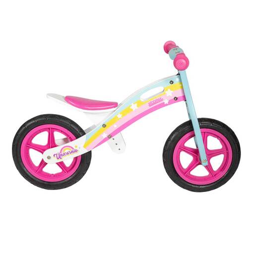 Bicicleta de equilíbrio Woomax Unicorn 12