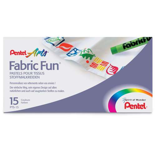 Pentel® Arts® Fabric Fun® Stoffmalkreide Set