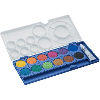 Boîte de pastille de peinture aquaplus