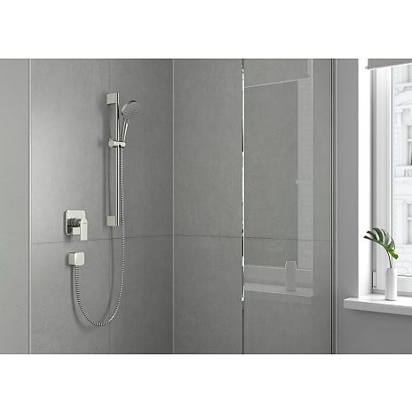 hansgrohe Unica'S Puro glidestang 65 cm med bruserslange 160 cm Mat sort
