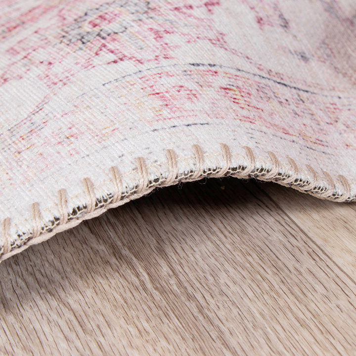 Vintage vloerkleed - Lago Rood/Roze | Hoge kwaliteit