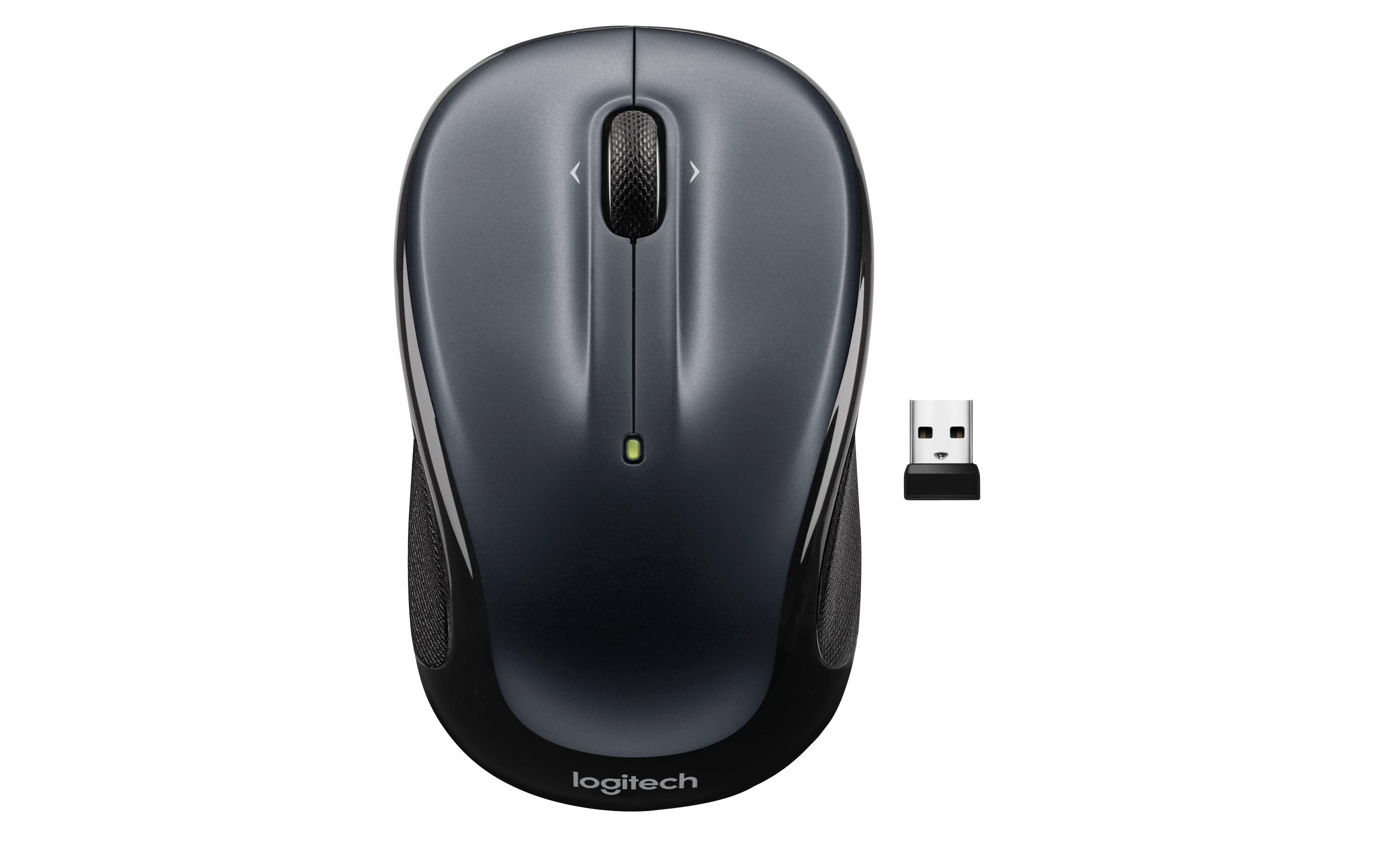 Maus M325sKompakte und komfortabele Wireless-Maus mit Hochgeschwindigkeits-Scrollrad