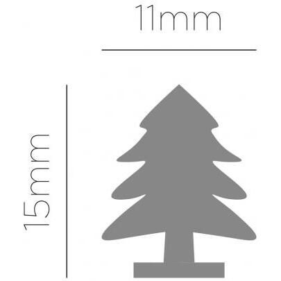 Perforateur mini innspiro sapin perfore feutrine mousse caoutchouc 2mm max papier     120/200g bristol decoupe 15 a