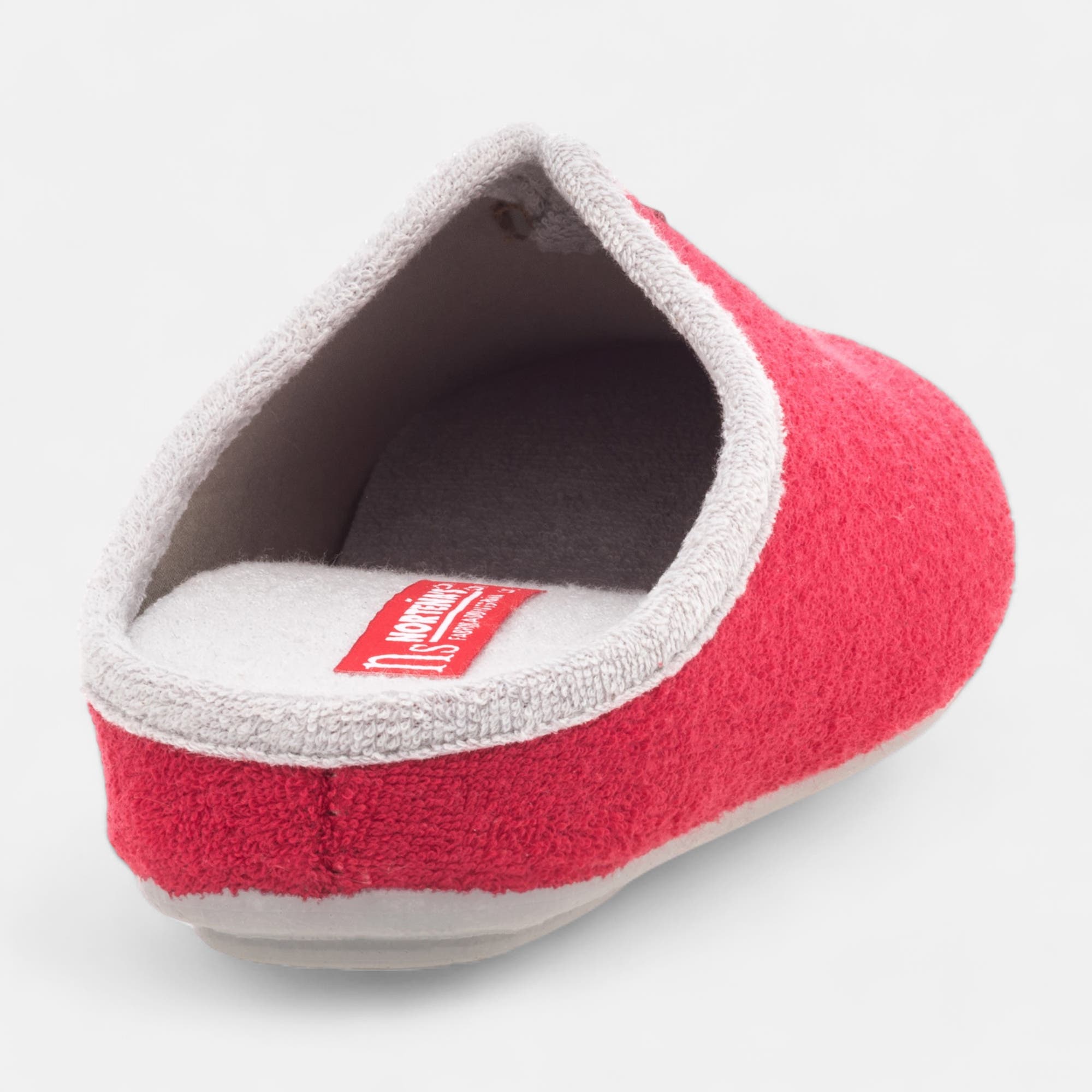 Pantoufles mules Femme rouge