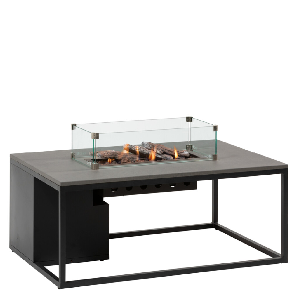 Cosi Cosiloft 120 lounge table - Black Frame/Grey Top