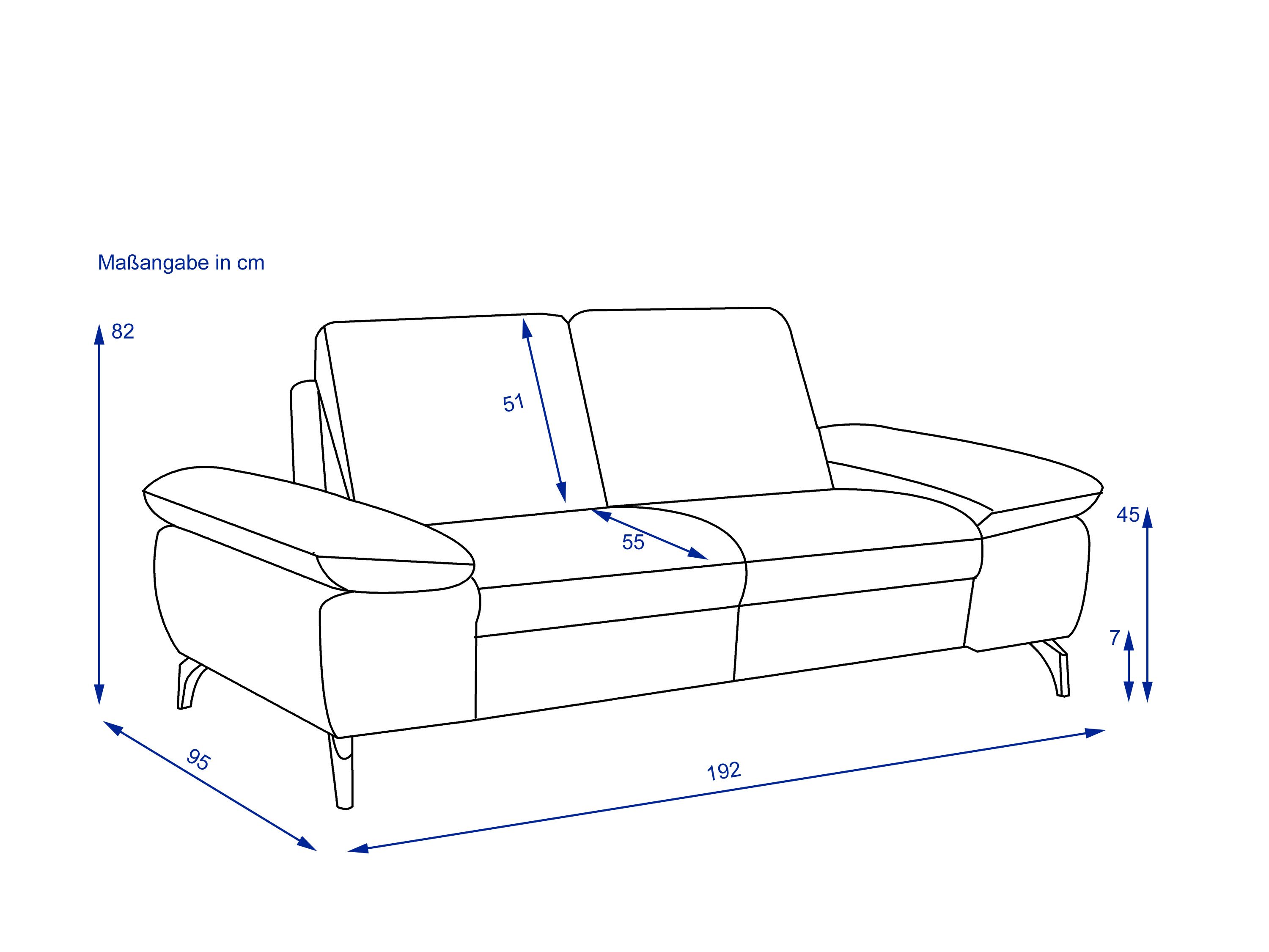 Sofa 2 Sitzer MONDO SENAYO