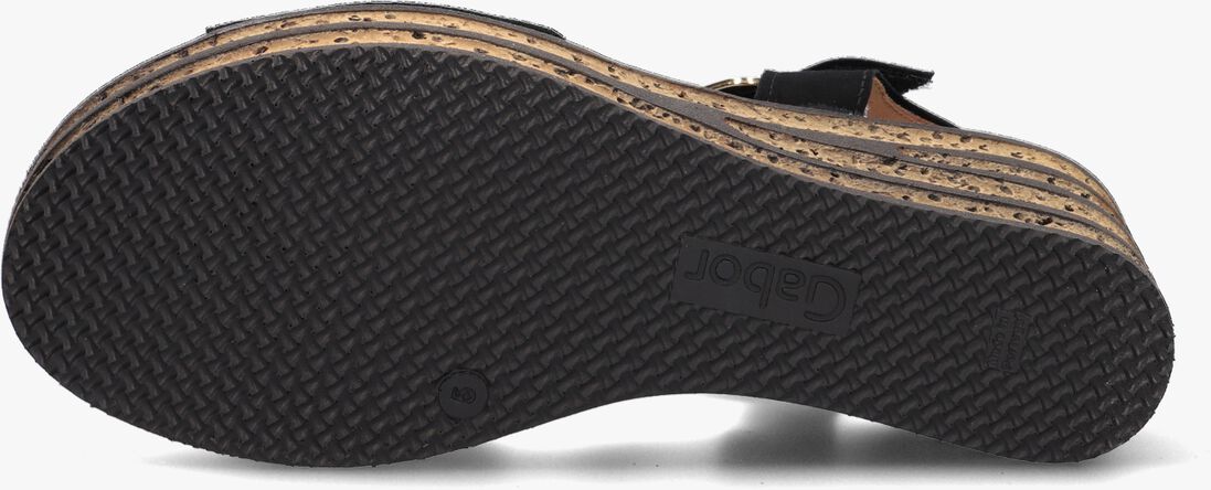 GABOR zwarte gabor sandalen 651