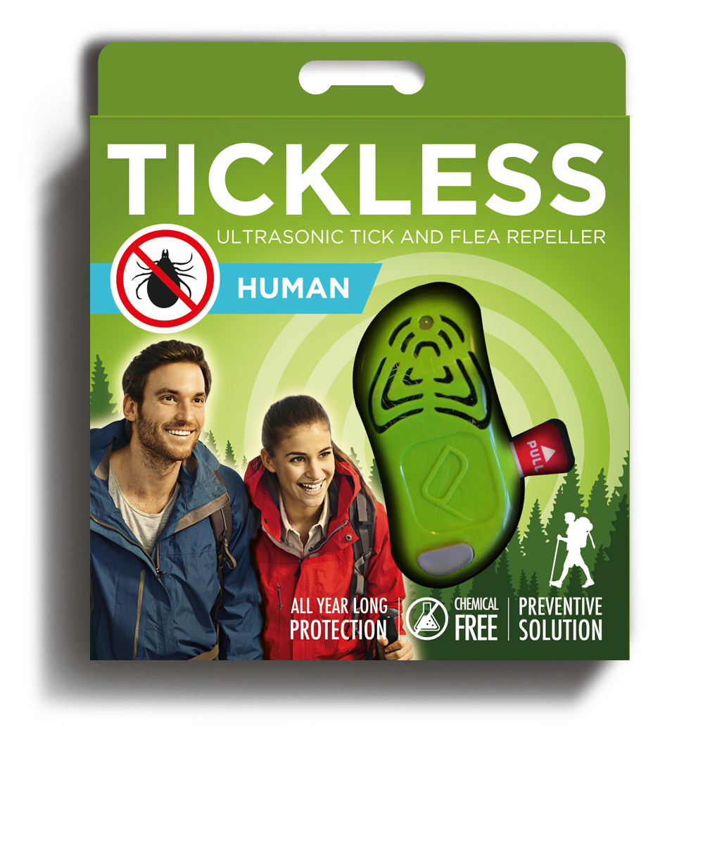 TICKLESS Adult Zeckenschutz grün /rot 1 Stk