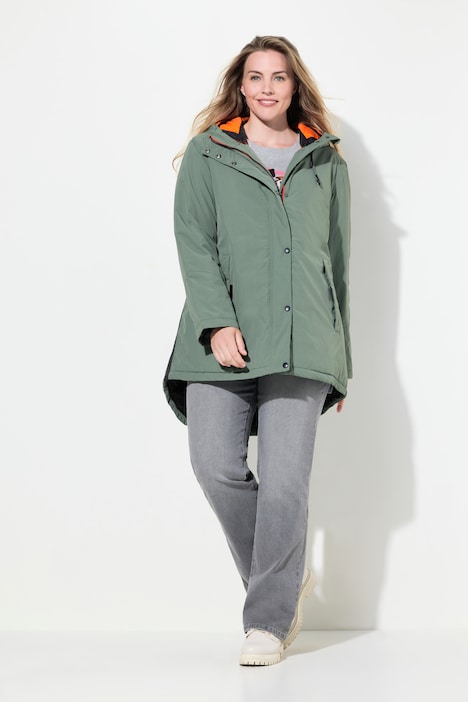 Funktionsjacke, Kapuze, 2-Wege-Zipper