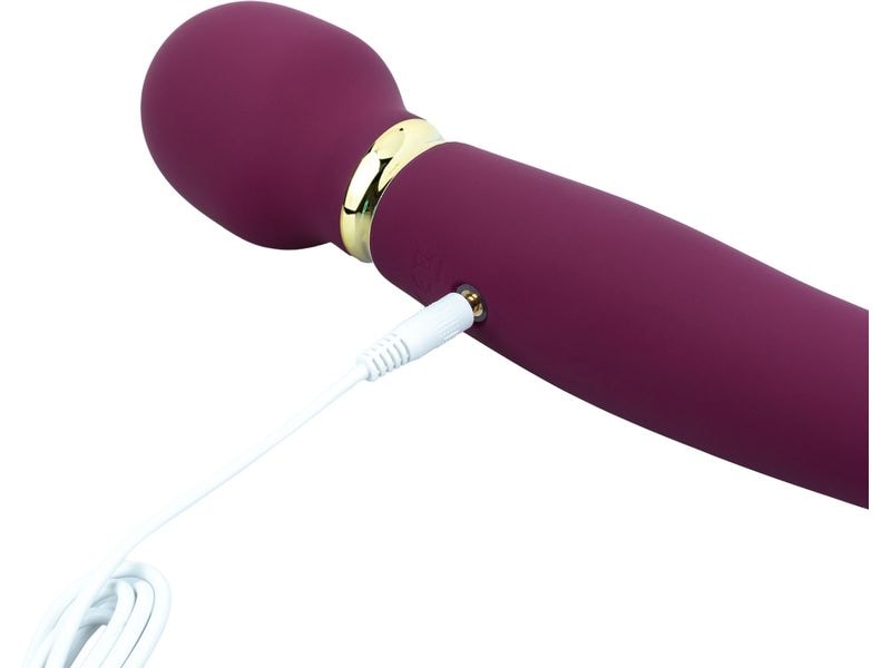 Amorelie Massagestab Kiss Berry Massagestab in ergonomischer Form sorgt für Komfort