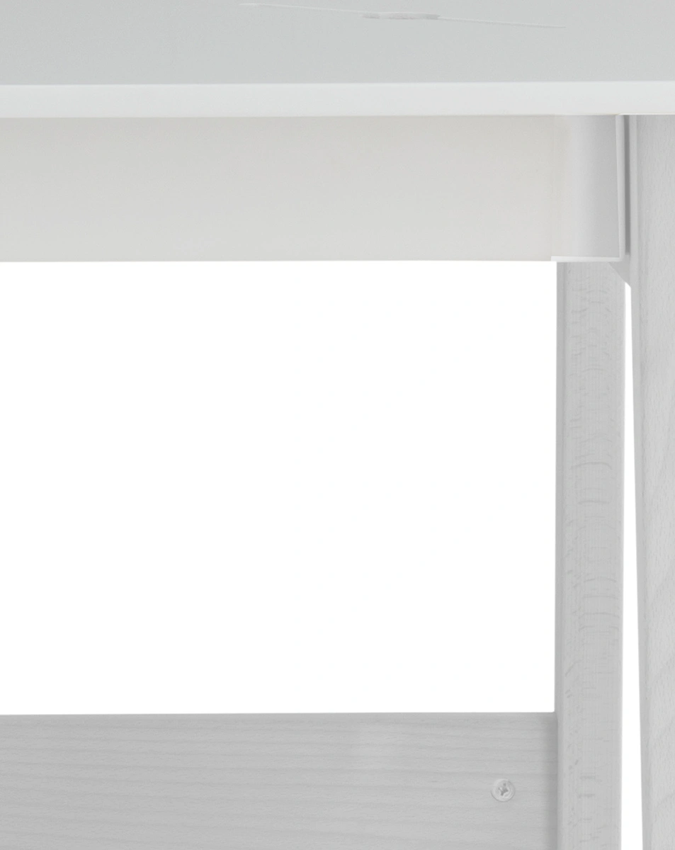 Schreibtisch INFANSCOLOR 120 x 60 cm (Farbe: weiß)