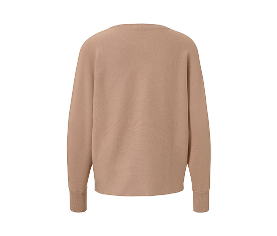 Feinstrickpullover, beige