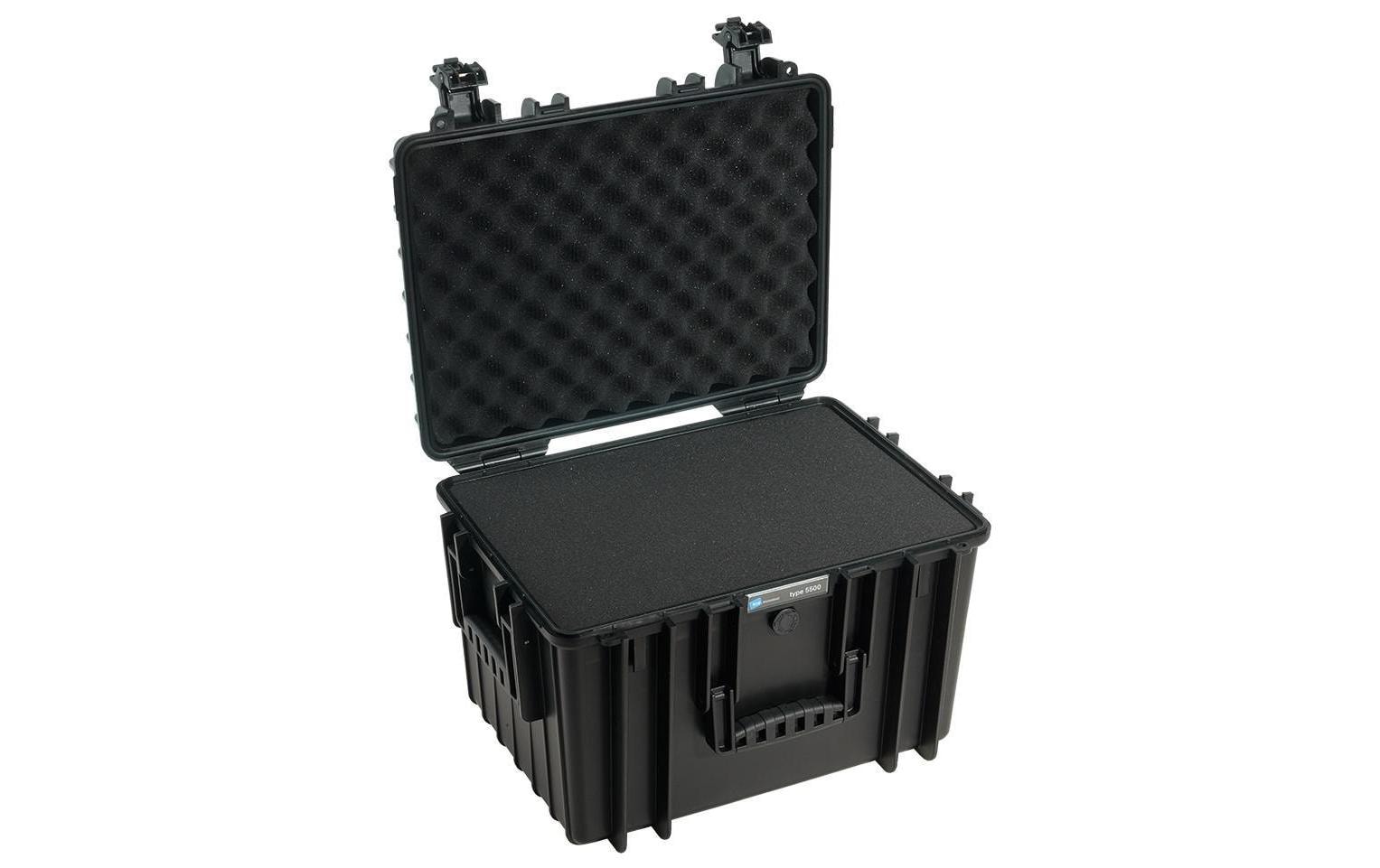 Outdoor-Koffer Typ 5500 SI Schwarz<br>Hoher Outdoor-Koffer mit viel Stauraum
