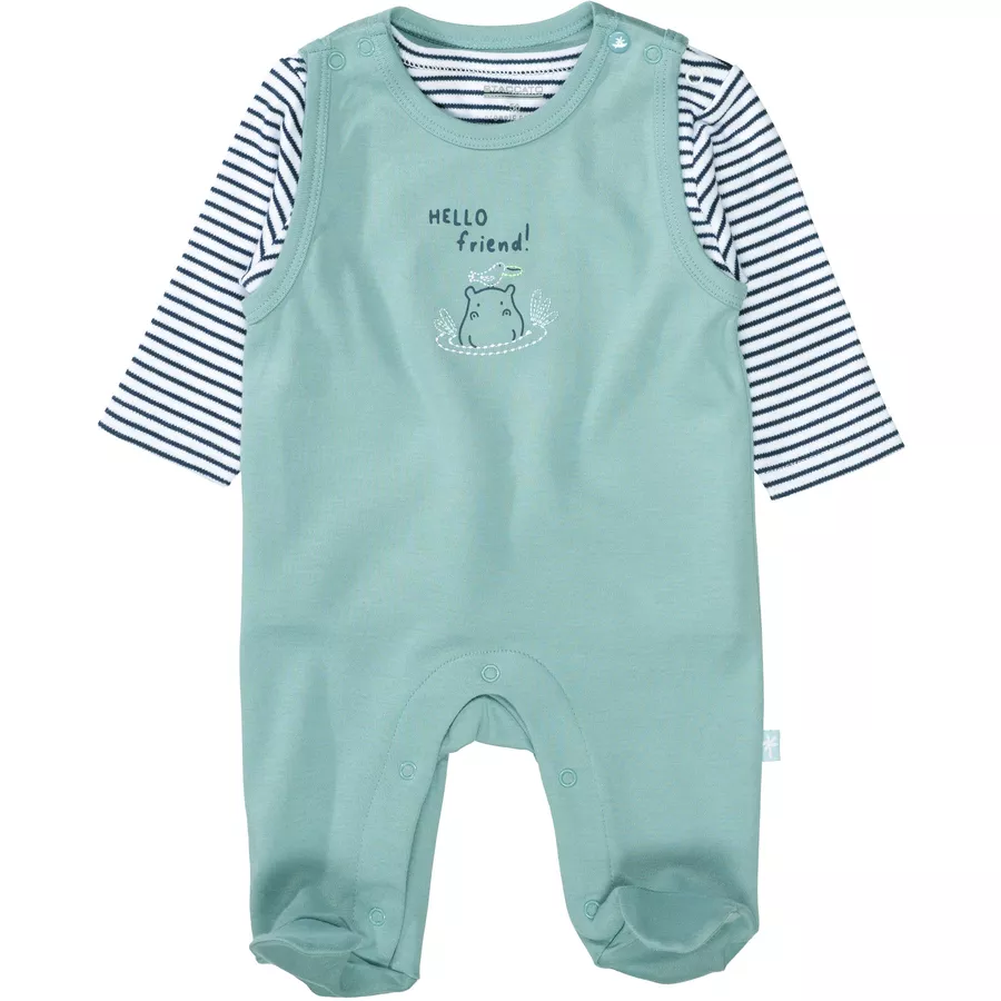 Staccato Strampler+Shirt dark pastel mint