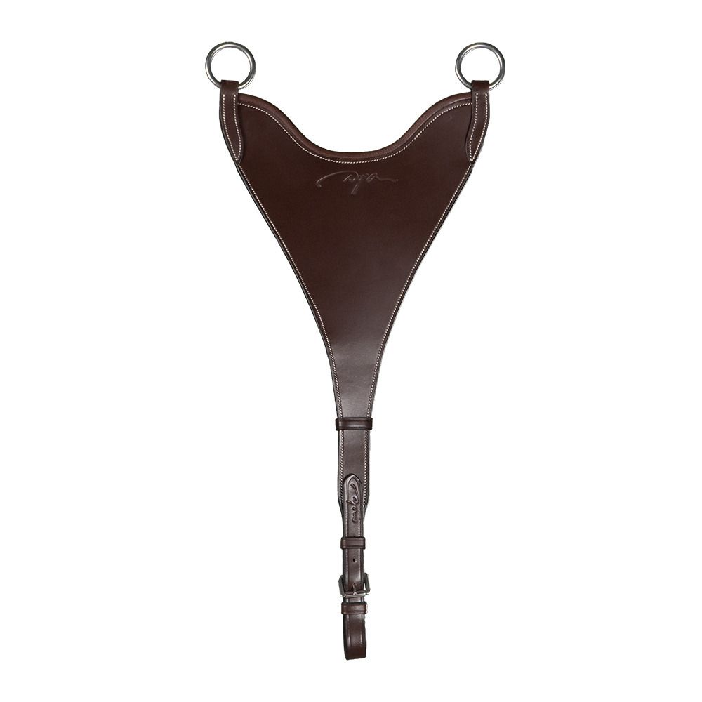 Dy'on US COLLECTION - Fourchette de martingale pleine rigide brun