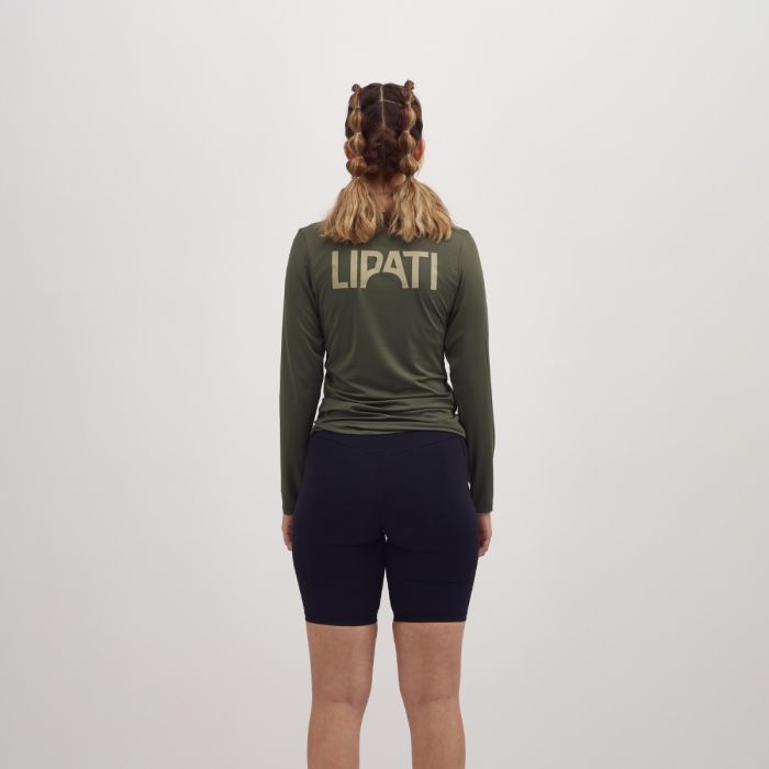 Lipati Dame Trøjer Leeward LS Tee Grøn