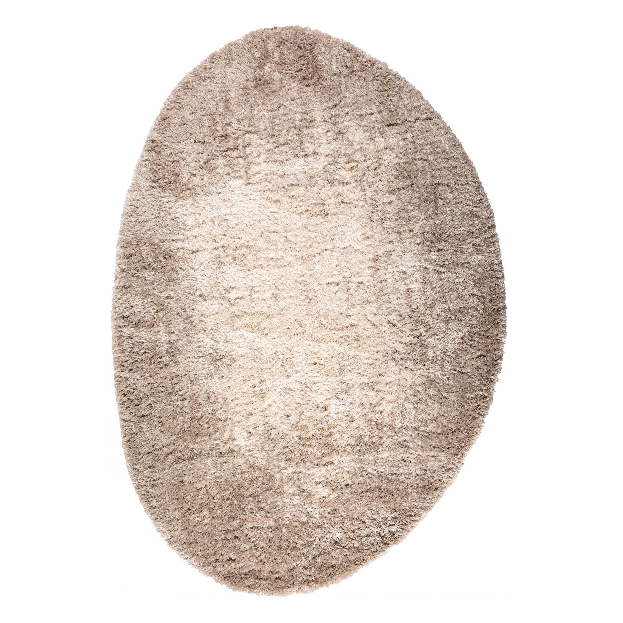 Tapis ryan forme galet naturel 160 x 230 cm
