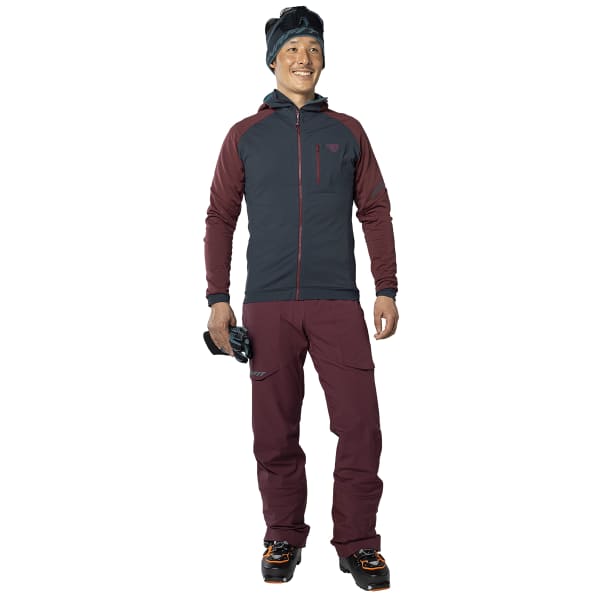Veste polaire ski rando DYNAFIT RADICAL POLARTEC M JKT BURGUNDY