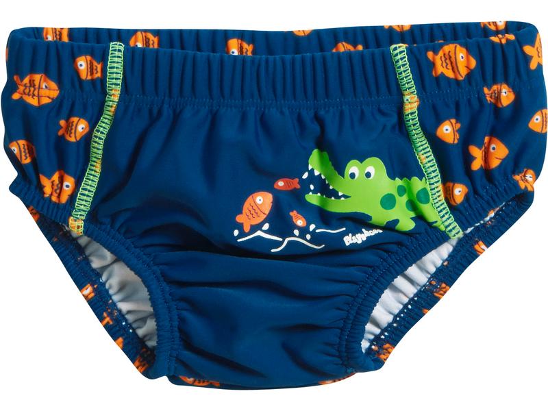 Playshoes Schwimmwindel Krokodil Gr. 74/80 Badewindel für einen unbeschwerten Badespass mit UV-Schutz