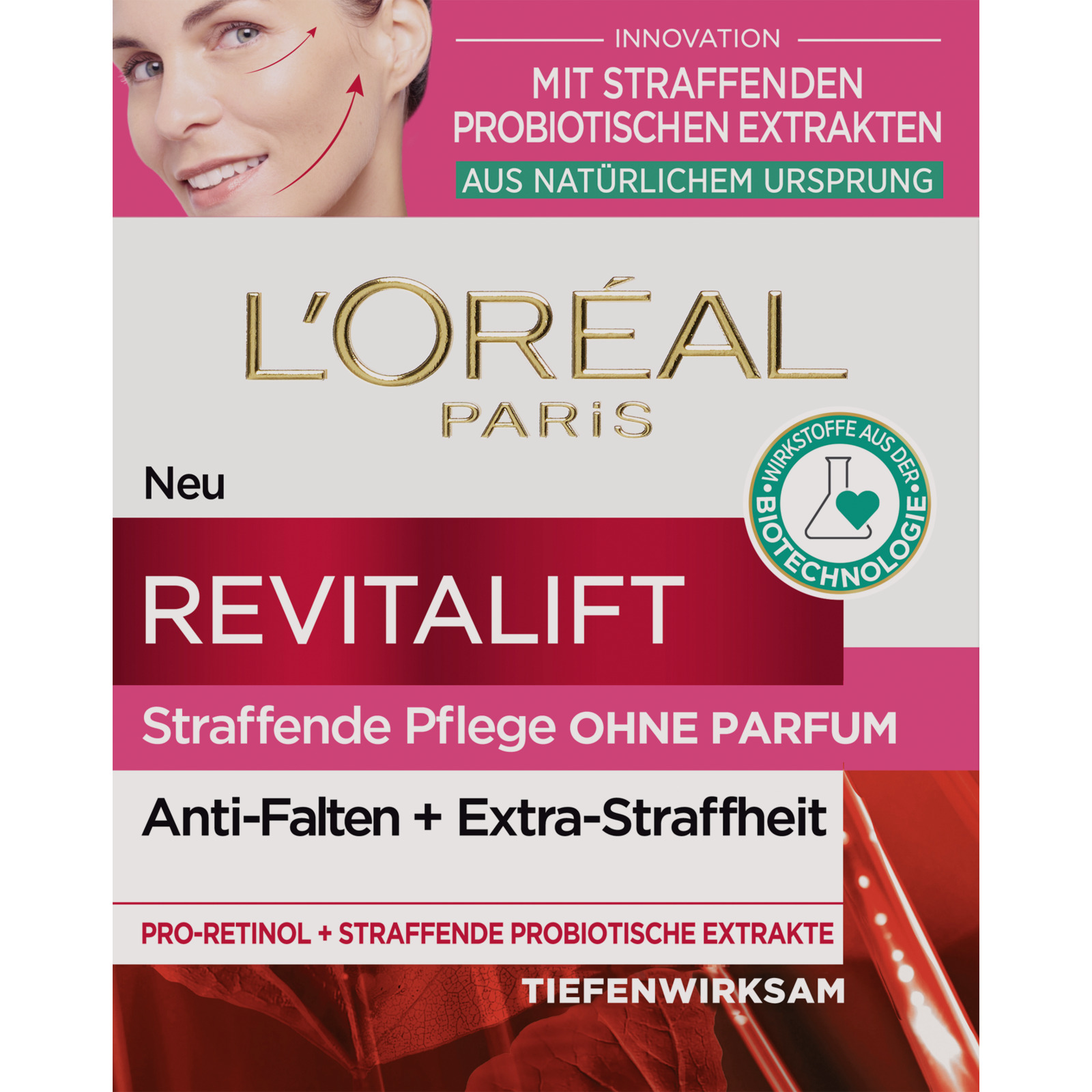 L'Oréal Revitalift Classic ohne Parfum 50 ml