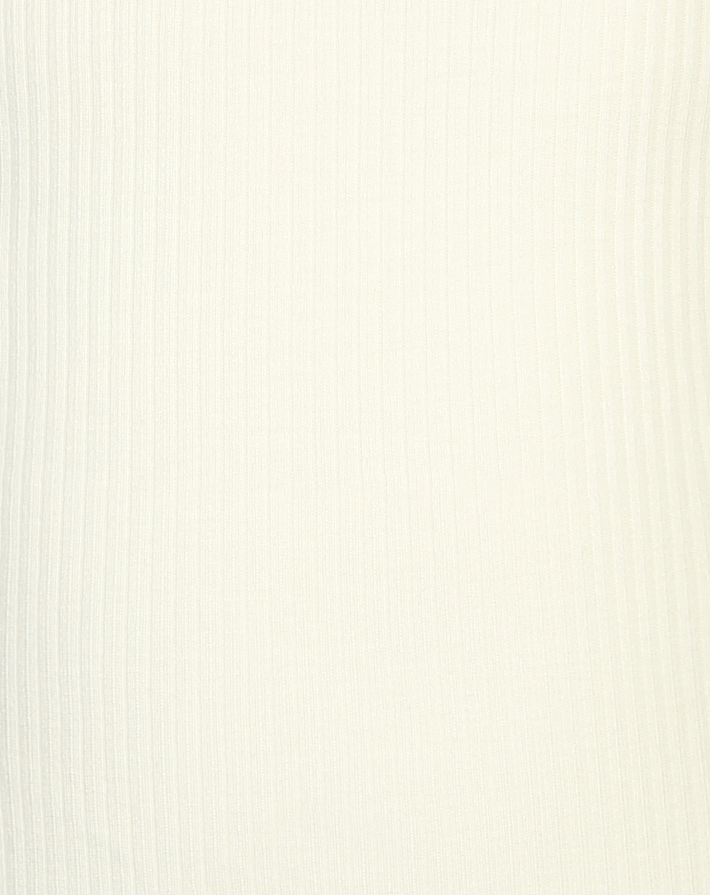 Langarmshirt PLAIN RIB in gentle white