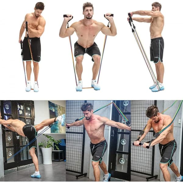 Resistance Bands I Komplett treningssett