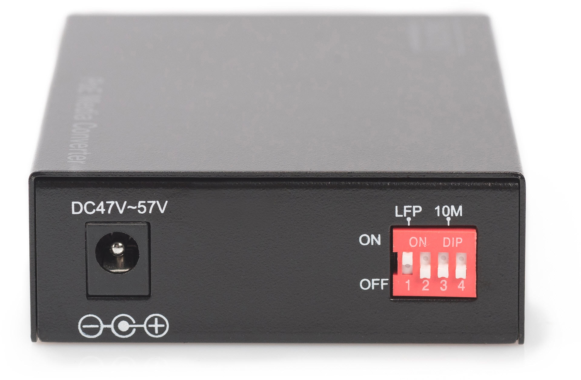 Digitus Netzwerk-Adapter »Gigabit PoE Medienkonverter, RJ45 / SFP, PSE«