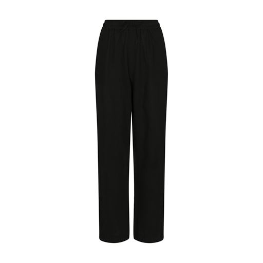 Neo Noir Sonar Linen Bukser, Sort, 42
