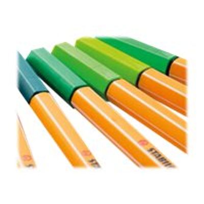 STABILO point 88 - Feutre fin - 0.4 mm - vert eucalyptus