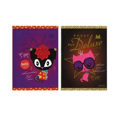 Herlitz Boutiquebuch Pussy Deluxe , 2 Stück