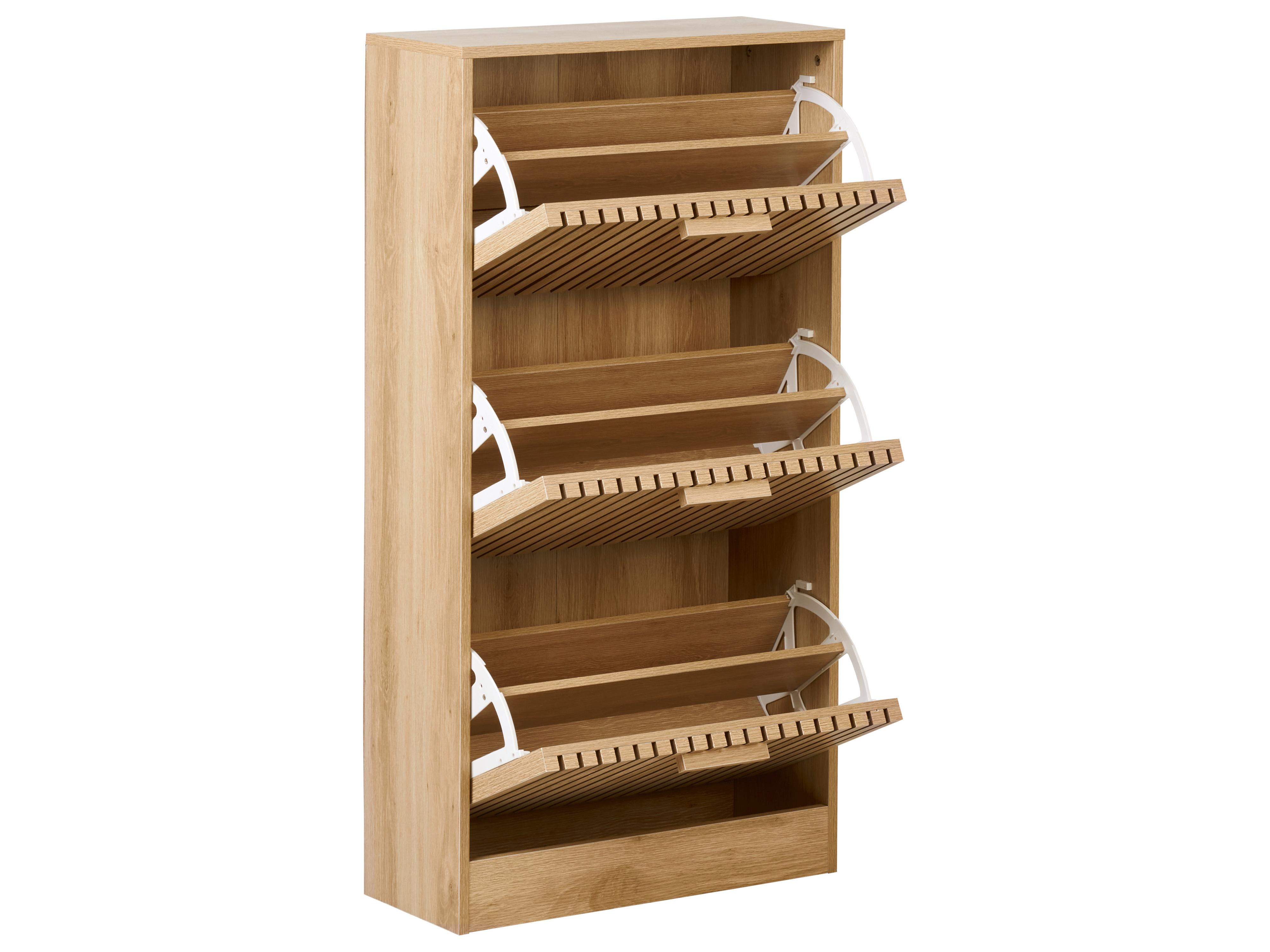 Schoenenkast LYNWOOD Lichtbruin