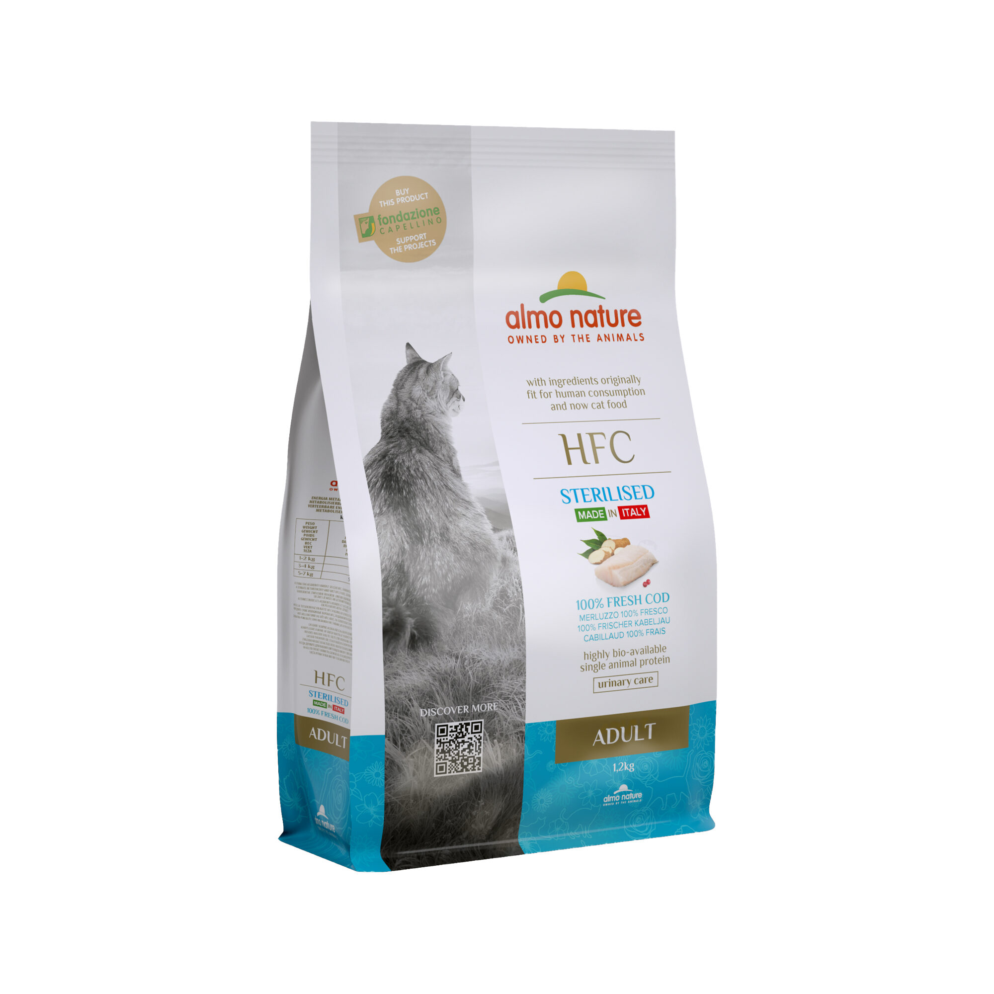 Almo Nature HFC Adult Sterilised Kattenvoer - Kabeljauw
