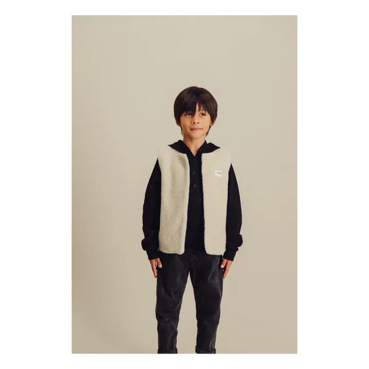 Lours Paris Veste Sans Manches Tomorrow | Ecru