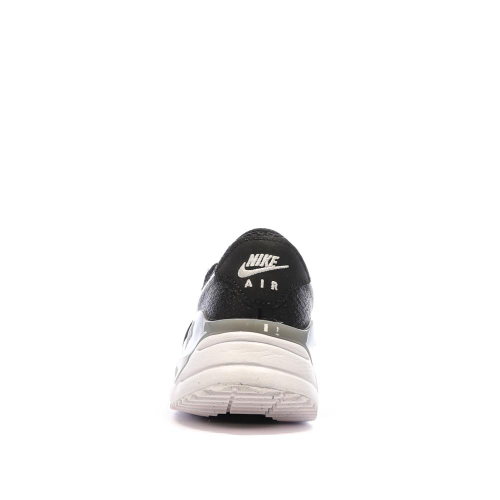 Nike Baskets Noires/Oranges Femme Nike Air Max Systm