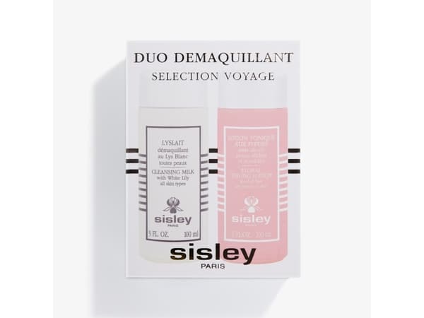 SISLEY SET (DUO DEMAQUILLANT CLEANSING MILK WITH WHITE LILY 100ML + FLORAL TONING LOTION 100ML)