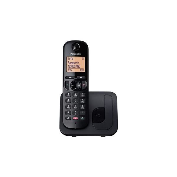 Panasonic KX-TGC250SPB Sem Fios Black