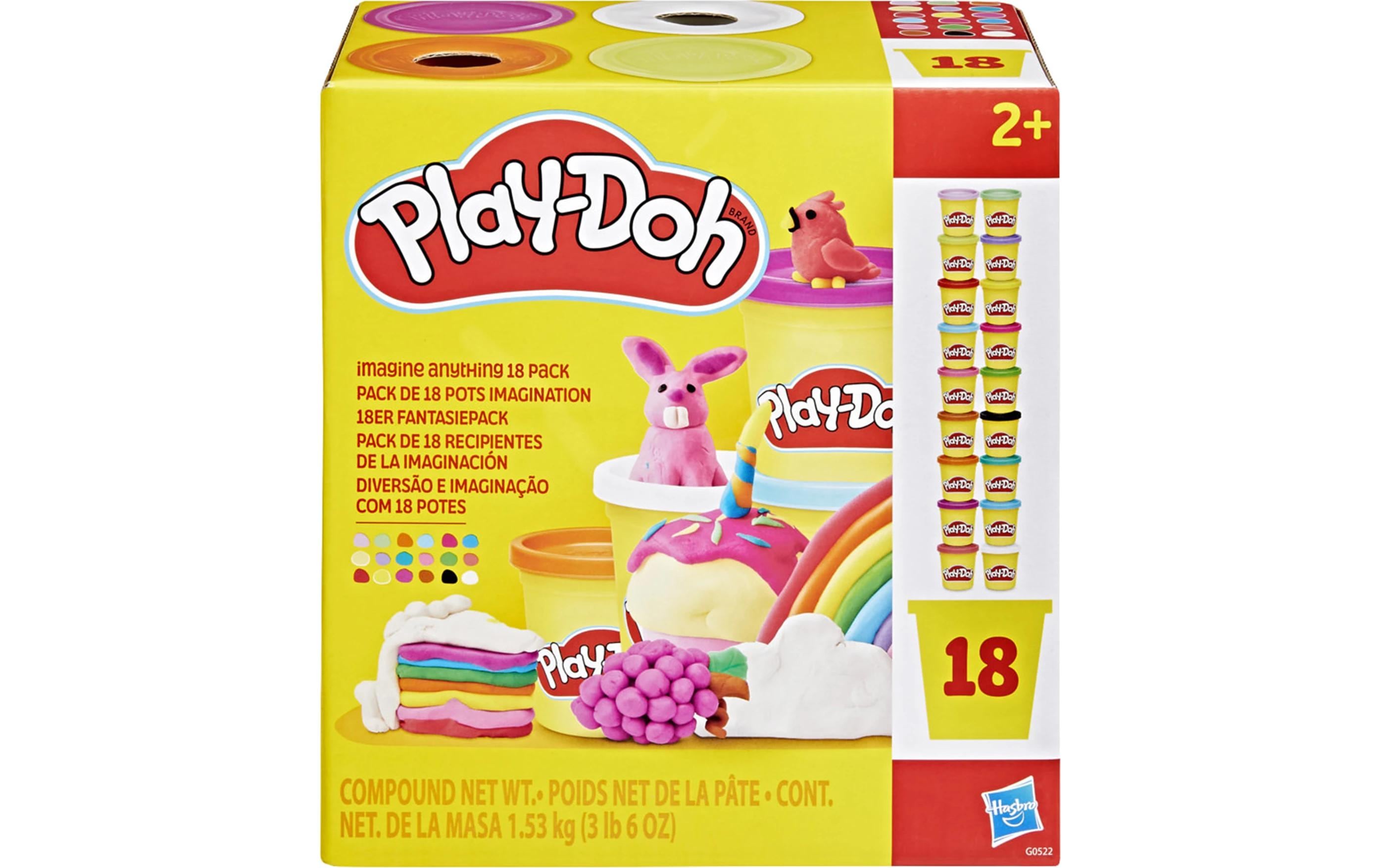 Knetmasse Play-Doh Fantasie 18er Pack assortiertKnete