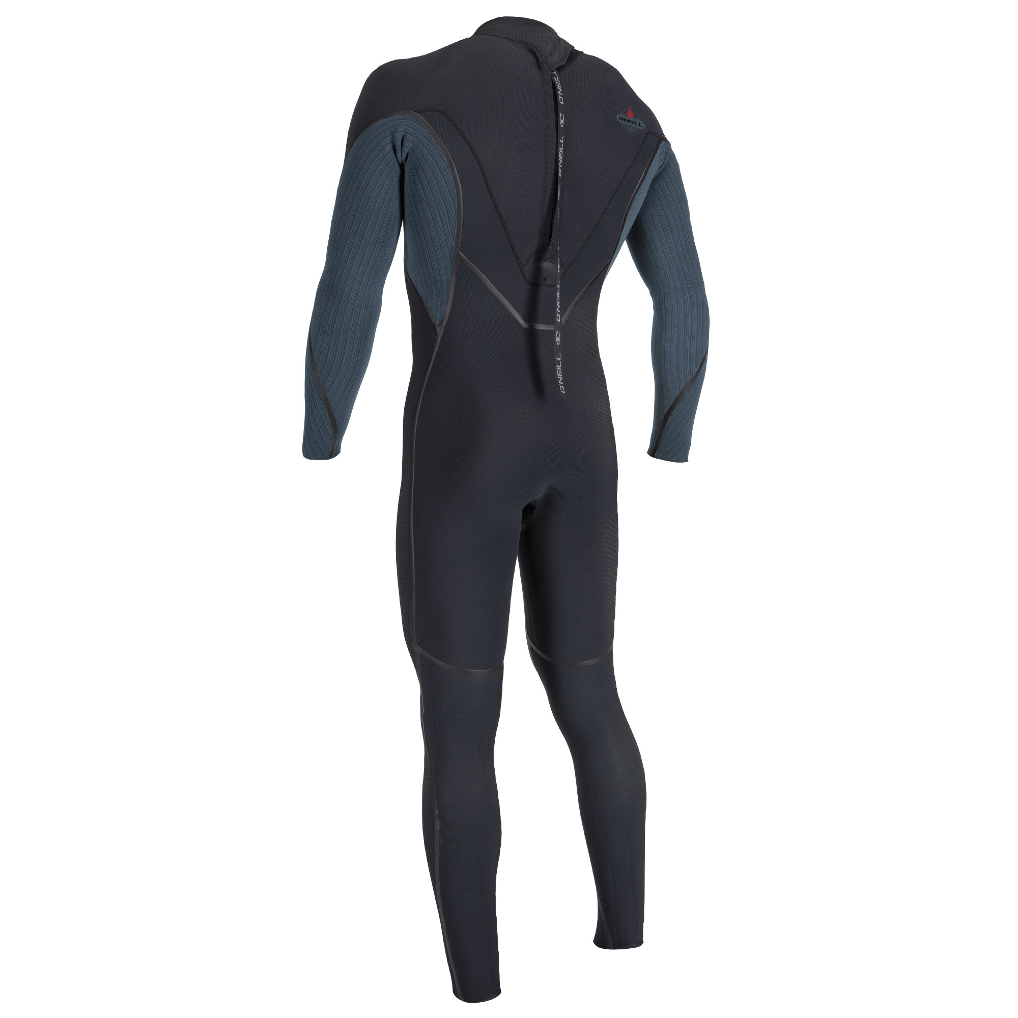 O'Neill Men Hyperfreak Fire 5/4  Back Zip Black