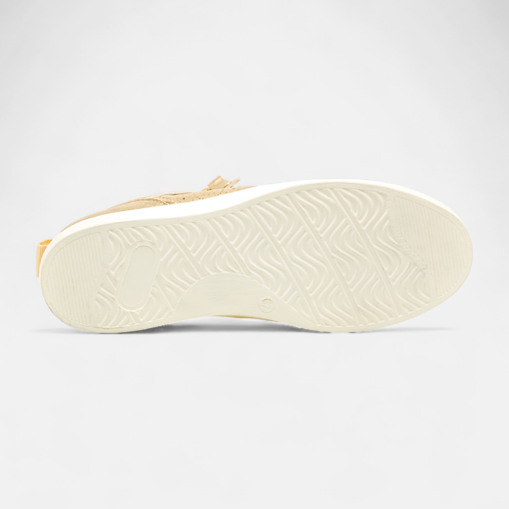 Baskets basses Femme or