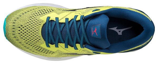 Chaussures Running Mizuno Wave Sky rise 2 Jaune